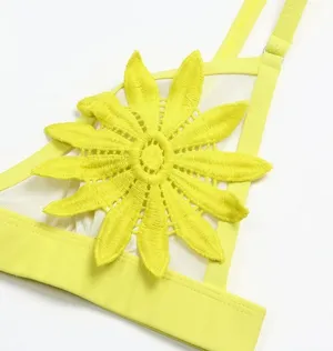 Boutique sunflower bikini set thumbnail 2