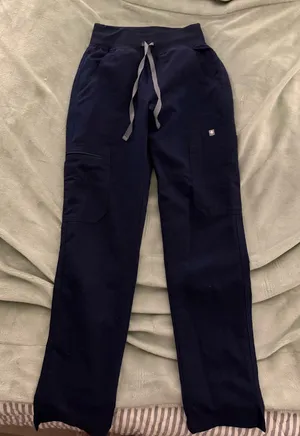 High-Waisted Yola Petite FIGS Skinny Scrub Pants thumbnail 1