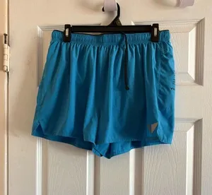 Korsa Blue Athletic Running Shorts with Drawstring Size M thumbnail 1