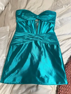 Sherri Hill Dress Homecoming Blue thumbnail 1