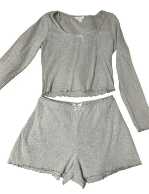 Kirious Cozy Grey Two-Piece Set thumbnail 1
