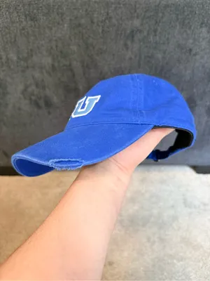 Disney Pixar Monsters University Blue Distressed Adjustable Hat thumbnail 2