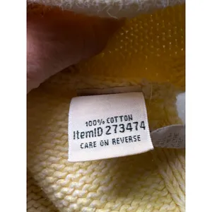 L L Bean‎ Light Yellow V Neck 100% Cotton Knit Sweater Long Sleeve Casual XS thumbnail 10