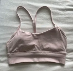 Lululemon Blush Longline Y Sports Bra thumbnail 1