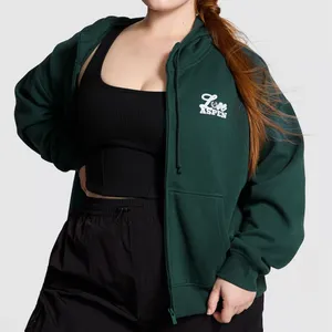 PINK IVY FLEECE CAMPUS‎ FULL-ZIP HOODIE Aspen thumbnail 2