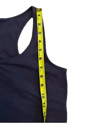 Pact Organic Cotton Racerback Crop Tank Top Brown Size S 90% Organic Cotton thumbnail 7