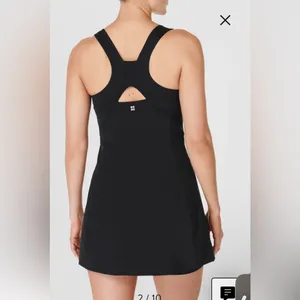 NWT Sweaty Betty Power Pro‎ Racerback Workout Sport Dress Black Sz XS $148 thumbnail 3