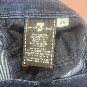 7 For All Mankind Women's Gwenevere Skinny Mid Rise Jeans thumbnail 6