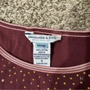 Abercrombie & Fitch Tank Top Size Small Y2K Era thumbnail 4