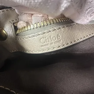 Chloé Bay Shoulder Bag Vintage Medium Brown Leather Gold Hardware Italy Classic thumbnail 4