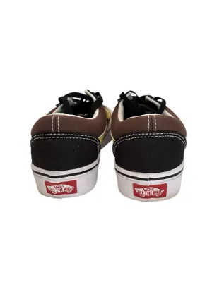 Vans Women’s Black, Brown, and Yellow Sneakers thumbnail 4