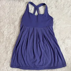Lululemon Purple Racerback Activewear Tank Top‎ Size 6 thumbnail 13
