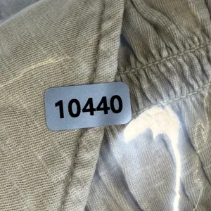 Pilcro and the Letterpress Smocked Button Down Shirt Khaki Tan Small OB1665520 thumbnail 10