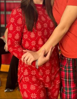 Christmas Pajama Set Red thumbnail 2