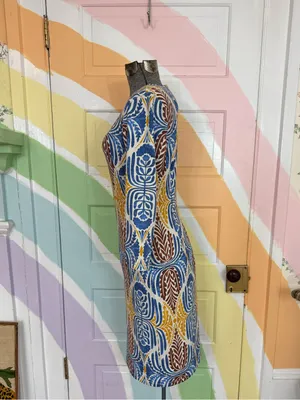 J. McLaughlin Sophia Catalina Cloth Stretch Dress Sz XS 🧡🍄 thumbnail 3