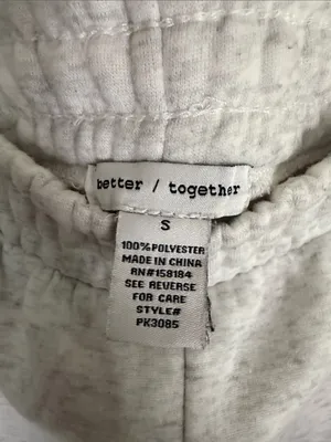 Wide Leg Cargo Sweatpants in Light Heather Gray thumbnail 2