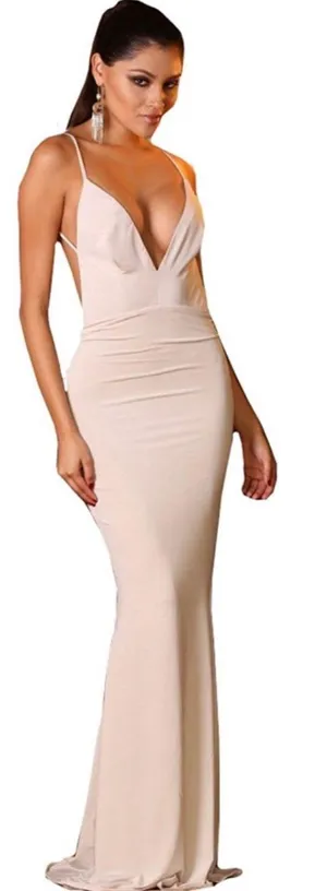 Formal White Dress thumbnail 1
