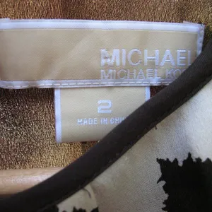 Michael Kors Silk Fit and Flare Print Dress thumbnail 10