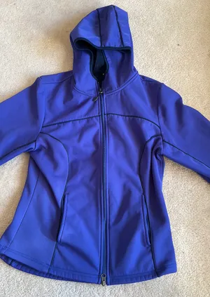 Champion Blue Athletic Zip Up Jacket thumbnail 1