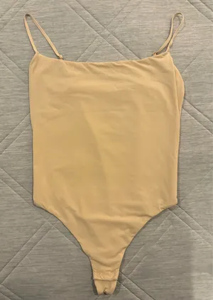 SKIMS Tan Nude Stretch Bodysuit thumbnail 2