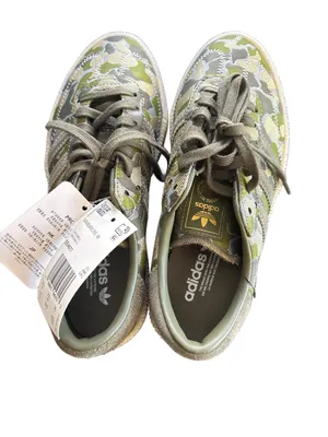 adidas women's Lace-Up Sneakers - Olive Green thumbnail 2