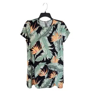 Show Me Your Mumu Small Birds Of Paradise‎ Mini Shirt Dress Resortwear Boho thumbnail 3