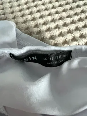 white satin halter crop top thumbnail 2