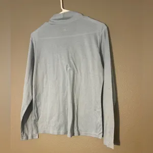 Patagonia Women's Capilene Midweight Zip-Neck Base Layer Large blue 1/4 Zip Top thumbnail 2