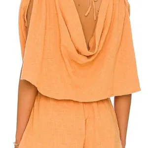 Free People free-est Pietro Tie Back Romper small thumbnail 2