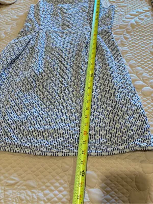 Brooks Brothers Broderie Anglaise Mini Dress Blue White Eyelet Embroidered Sz 10 thumbnail 14