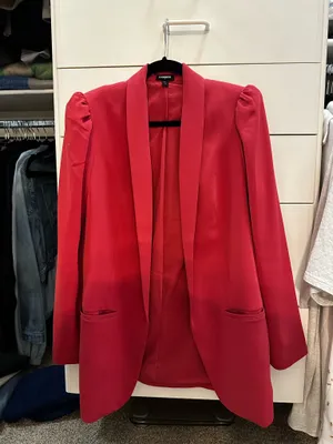 Express pink blazer thumbnail 3