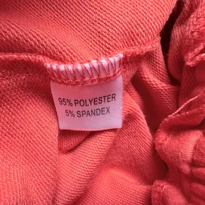 Junior's Sweatpants DIY Small Orange Wide Leg Distressed Raw Activewear Grunge thumbnail 7