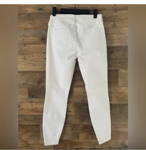 👻 Pistola White Distressed Skinny Jeans thumbnail 5