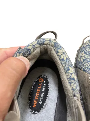Merrell Select wms slip on beige blue waterproof hiking shoes sz 10 SKU 10-768 thumbnail 9