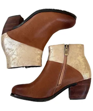 Like New Elite By Corkys Leather Ankle Boots thumbnail 1