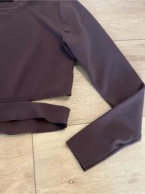 Aritzia Ten by‎ Babaton Retrospect Cutout Sweater Brown Size M thumbnail 4