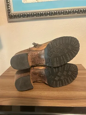 Freebird by Steven Carlito leather harness boots Size 11 thumbnail 9