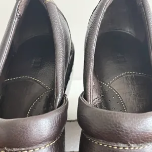 Born Womens Clogs Shoes Leather Upper Browns Size‎ 8/39 Logo Black Soles thumbnail 4