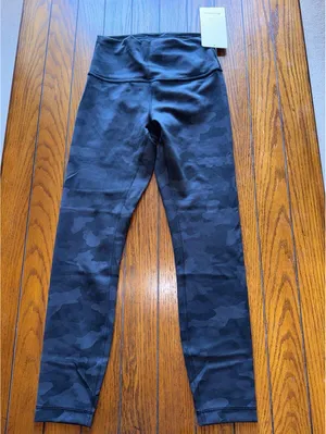 Lululemon Wunder Train High Rise 25” Heritage Camo Black Size 6 NWT thumbnail 3