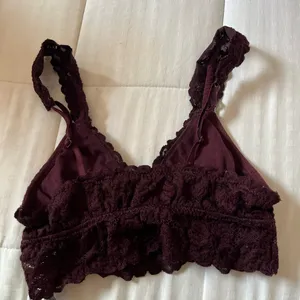 Aerie maroon bralette thumbnail 3