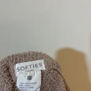 Softies Lounge Pajama Pants Marshmallow Beige‎ Oatmeal Medium Comfort Cozy thumbnail 3