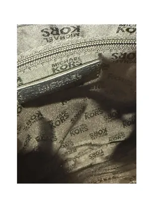 Michael Kors ✿ Hamilton Crossbody Handbag Bag ✿ Black Leather ✿ Gold Hardware ✿ thumbnail 8