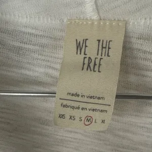 We The Free Summer‎ Thing White Sleeveless Turtleneck Top Sz M thumbnail 7