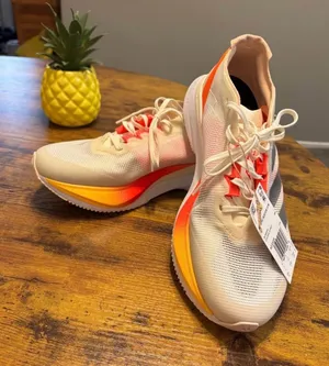 Neutral and Orange Gradient Women’s Running Shoes Size 8.5 thumbnail 1