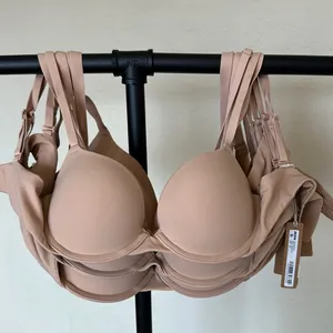 SKIMS Fits Everybody Push‎ Up Demi Bra - Clay NWT 38DD thumbnail 4