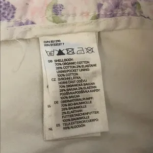 5/$30🎈 LOGG by H‎ & M women’s floral ankle pants size 12 thumbnail 7