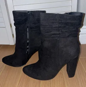 Black Heel Booties thumbnail 1