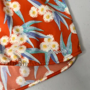 Patagonia Floral Micro Shorts Size Small thumbnail 6