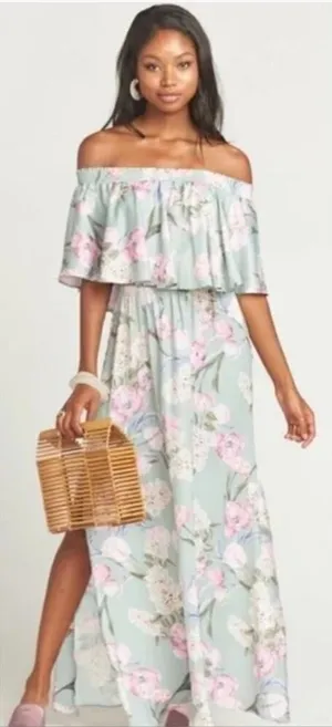 NWT Show Me Your Mumu Hacienda Maxi Dress Primavera Floral Women’s Sz S thumbnail 1