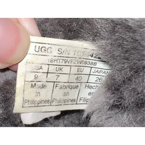 UGG Mini Bailey Button Gray Short ankle Boots 9 thumbnail 8